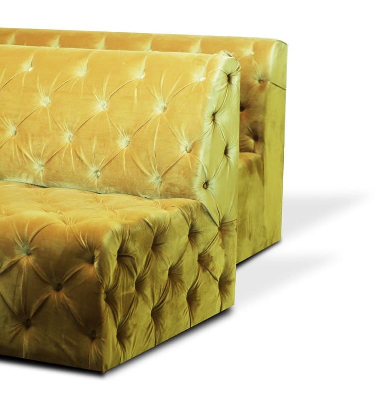 Joy Straight Tufted Banquette