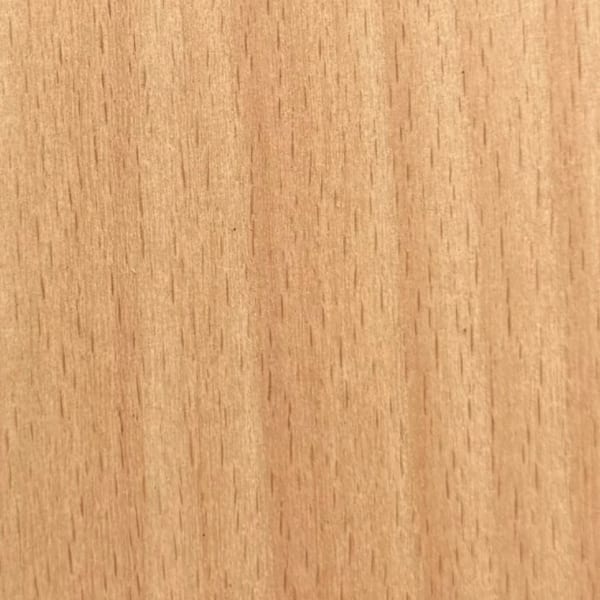 Natural: a natural, pale stain on beech