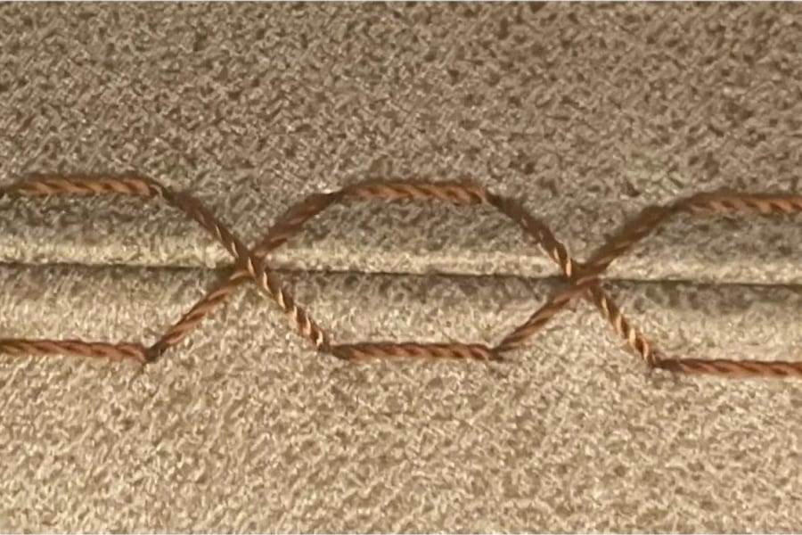 N5-2: a chain of long hexagons along a seam