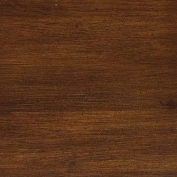 Maple: a deep brown maple finish